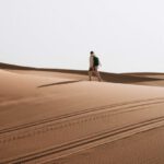 Hiking Trails - Man Hiking in Desert