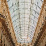 Luxury Brands - The inside of a building with a glass roof