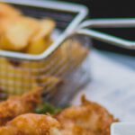 Fish And Chips - Fired Meat Beside Sliced Lemon