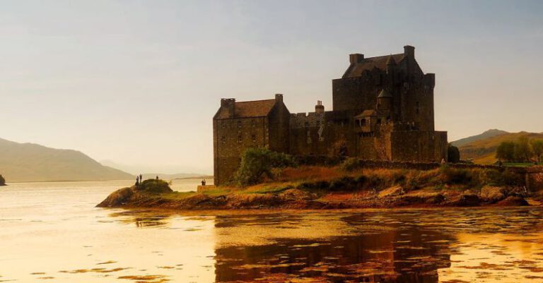 Scottish Highlands - Bricked Building Near Body of Water