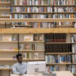 Literary Festivals - Man Using Computer In Library